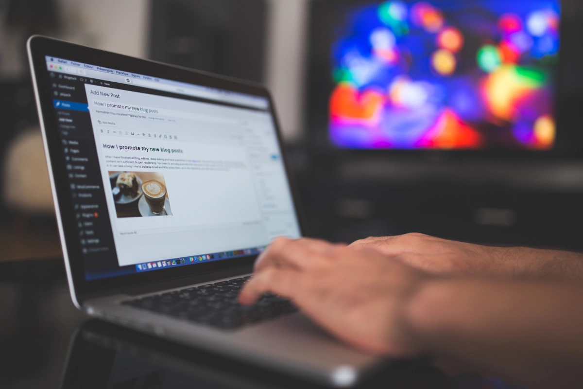 WordPress content editor