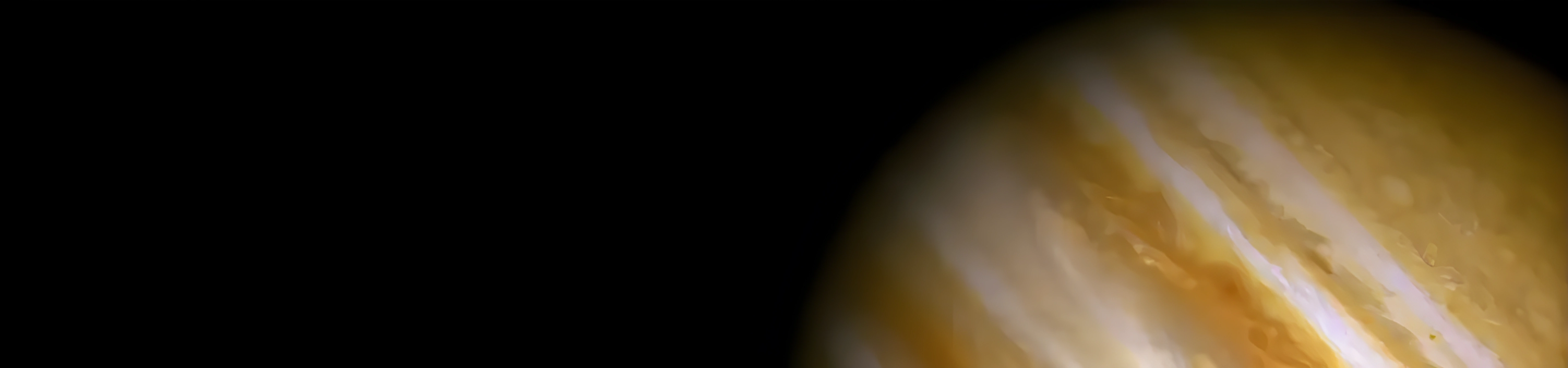 Gas giant planet surface